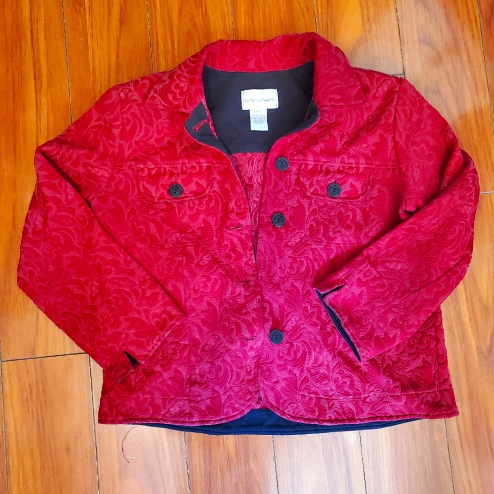Draper's & Damon's red jacket